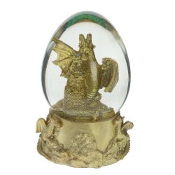 GAEM Фигурка декоративная в стекл.шаре "Дракон", D 7 см, L7 W6 H10 см, 2в.