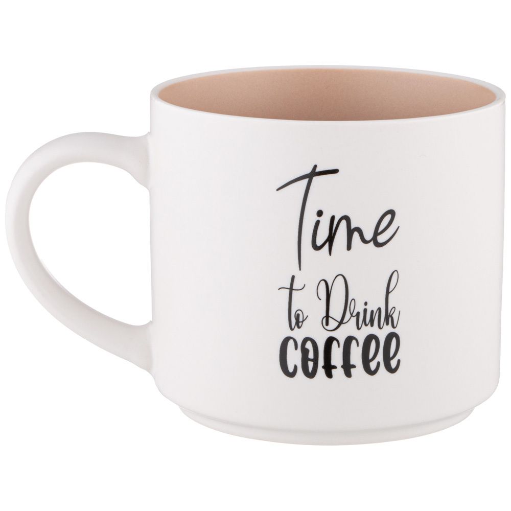 КРУЖКА "TIME TO DRINK COFFEE" 470 МЛ