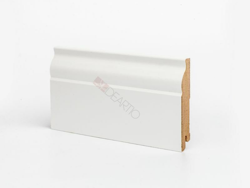 Плинтус МДФ Деартио U 103-100 белый 100х16х2050