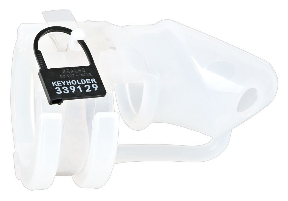 Набор для мужского пояса верности Cock Cage Set (Цвет: белый)