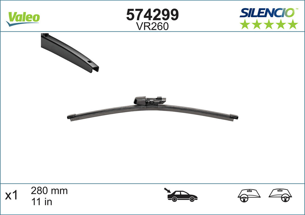 VALEO - 574299-VAL - Wiper Blade