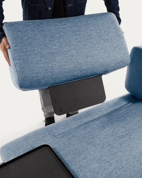 Модуль трехместного дивана Compo, синий