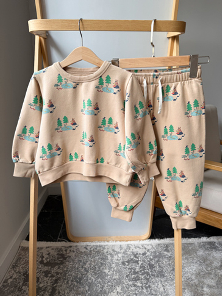 Хлопковый костюм Tinycottons, 104