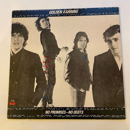 Винтажная виниловая пластинка LP Golden Earring No Promises No Debts (США 1979)