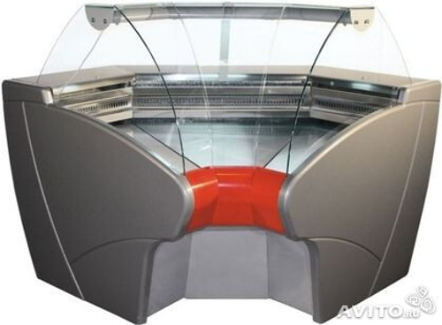 Витрина холодильная Полюс ВХСу-2 Carboma (внутренний угол)