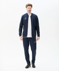 Олимпийка DIVISION PerFormDRY Pre-match Knit Jacket, темно-синий