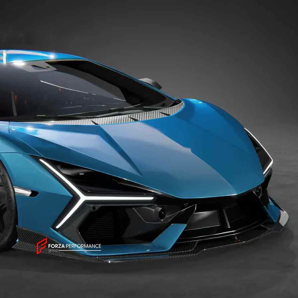 Карбоновая губа переднего бампера для LAMBORGHINI REVUELTO 2023+ Ламборгини