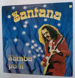 Винтажная виниловая пластинка Santana Samba Pa Ti (Russia 1992)