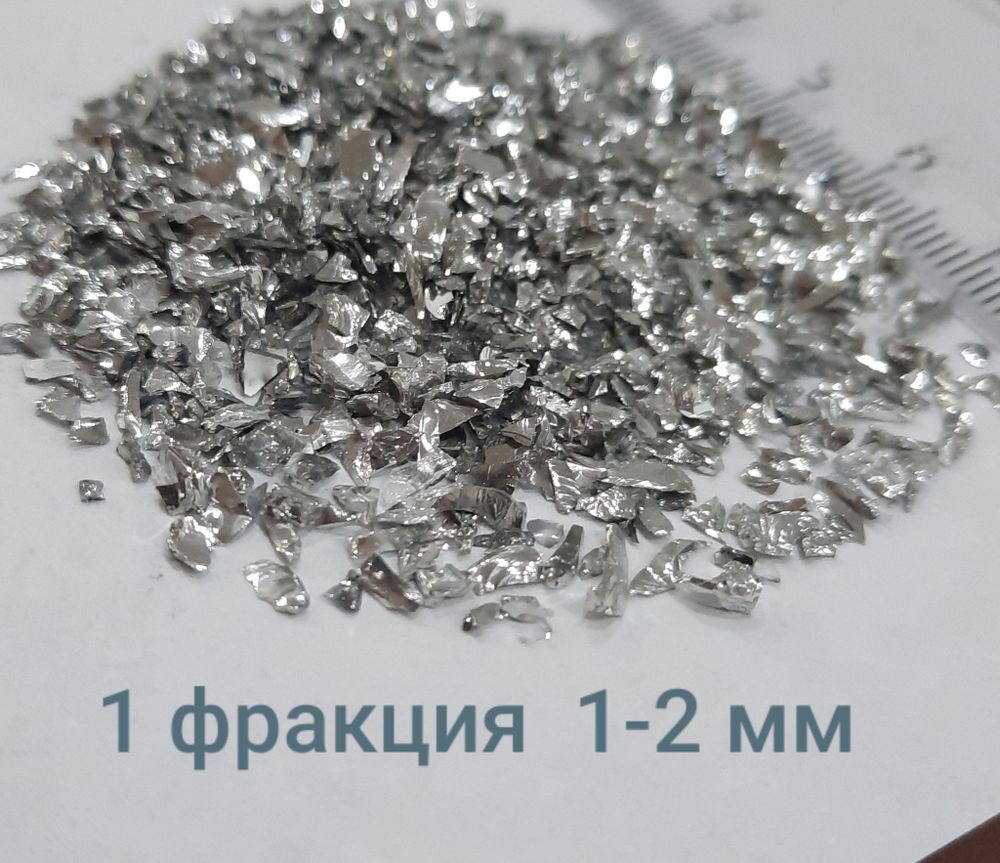 Стеклянная крошка Зеркальная всесторонняя 1