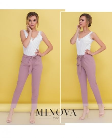 Брюки 1092-пудра Minova Фото 1
