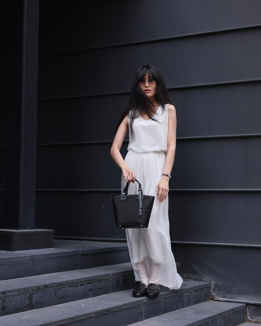 комплект из лёгкой вискозы: топ и юбка