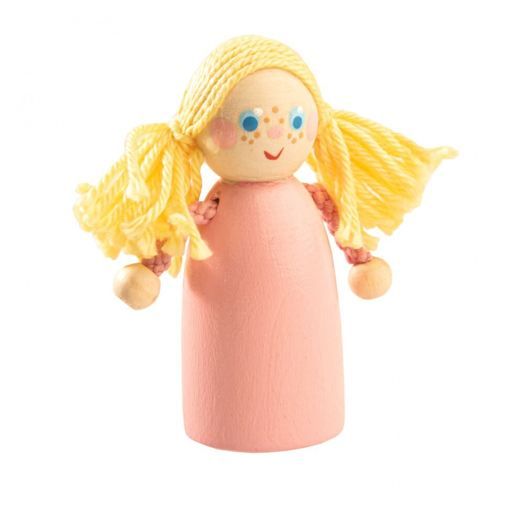 Набор пальчиковых игрушек "Семья 4 человека"