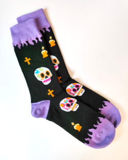 Носки р.35-40 "Niceee" Череп