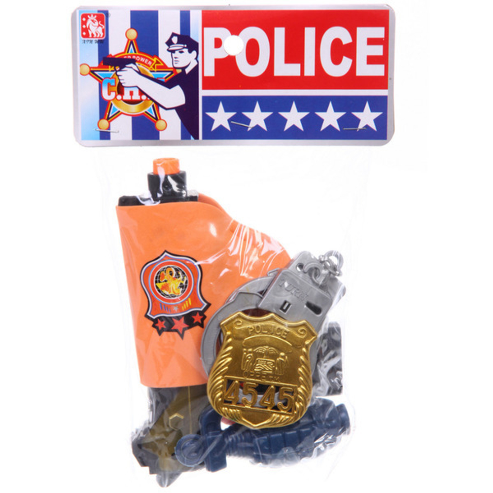 Набор полицейский «Специальный агент - Под прицелом», 5 предметов, 25*16 см, пакет