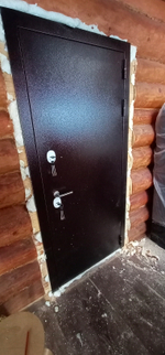 Дверь с терморазрывом Входная Лабиринт Термо Магнит С зеркалом Максимум Грей софт