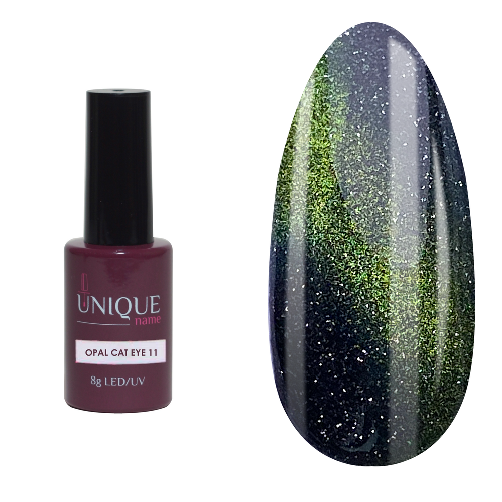 Unique Гель-лак Opal Cat Eye 11 (8ml)