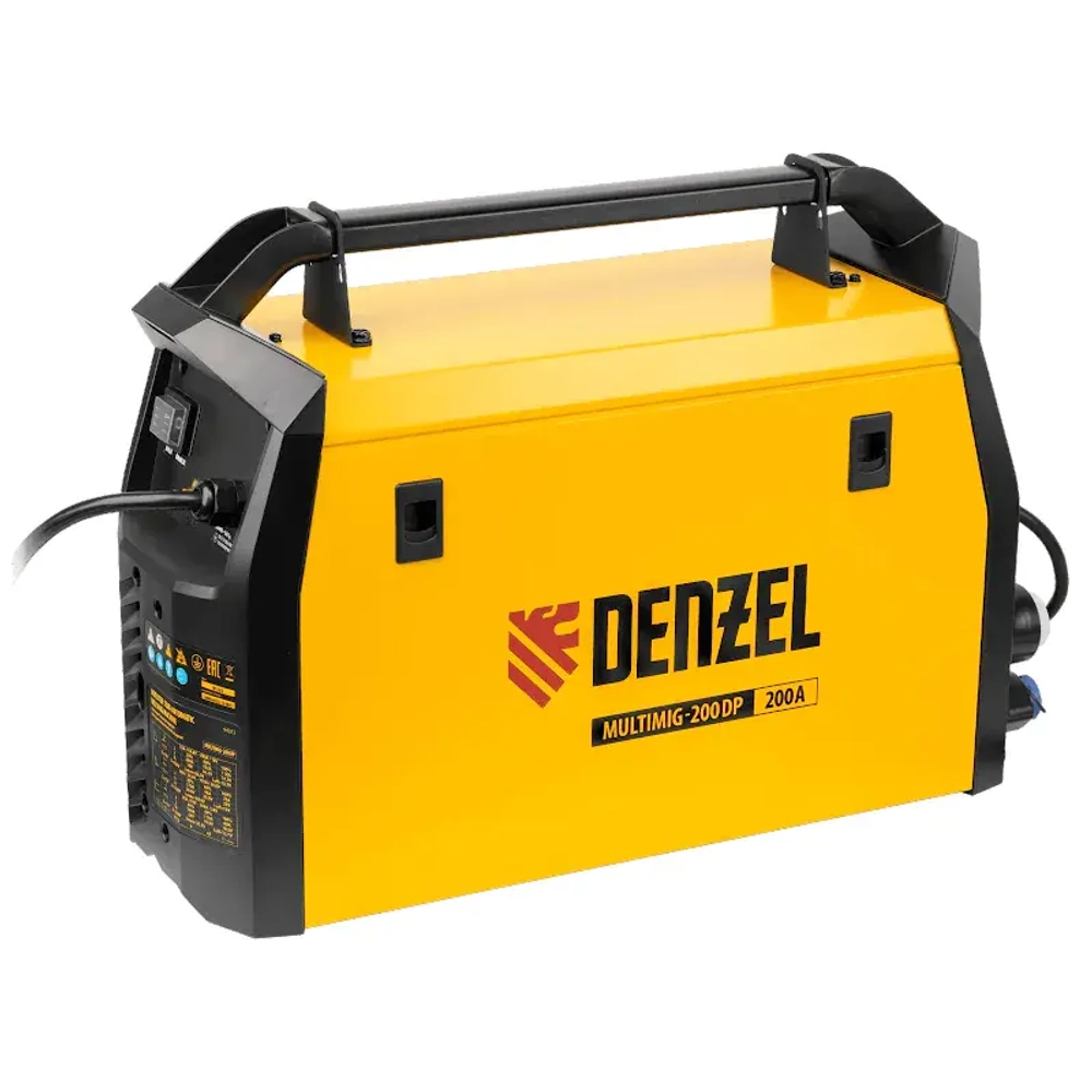 DENZEL MultiMIG-200DP Synergy Double Pulse инверторный сварочный полуавтомат 94313