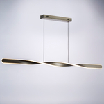 615099 Люстра TORINO 42W LED 1890LM ВОРОНЁНАЯ СТАЛЬ 3000K