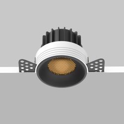 Светильник встраиваемый светодиодный Maytoni Round DL058-12W2.7K-TRS-B