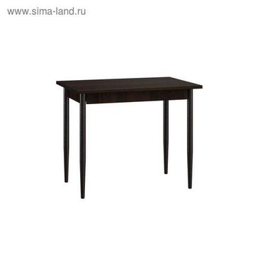 Стол ЛДСП ТЕМП 950*640 венге ,ноги конус краска венге/2/