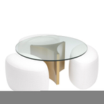 Журнальный столик с пуфиками Coffee Table Modus арт.114360