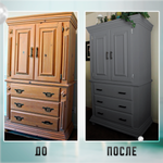 Универсальная акриловая краска без запаха для дерева и пластика Гумвнутрянка | Лофт и дерево (Россия)