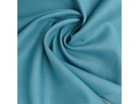 Лен с вискозой голубой