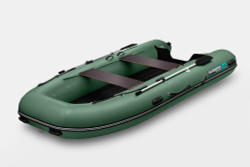 Надувная лодка GLADIATOR E380S зеленый