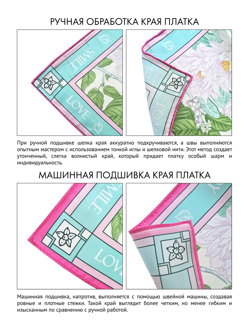 Платок «Цветочная элегия»