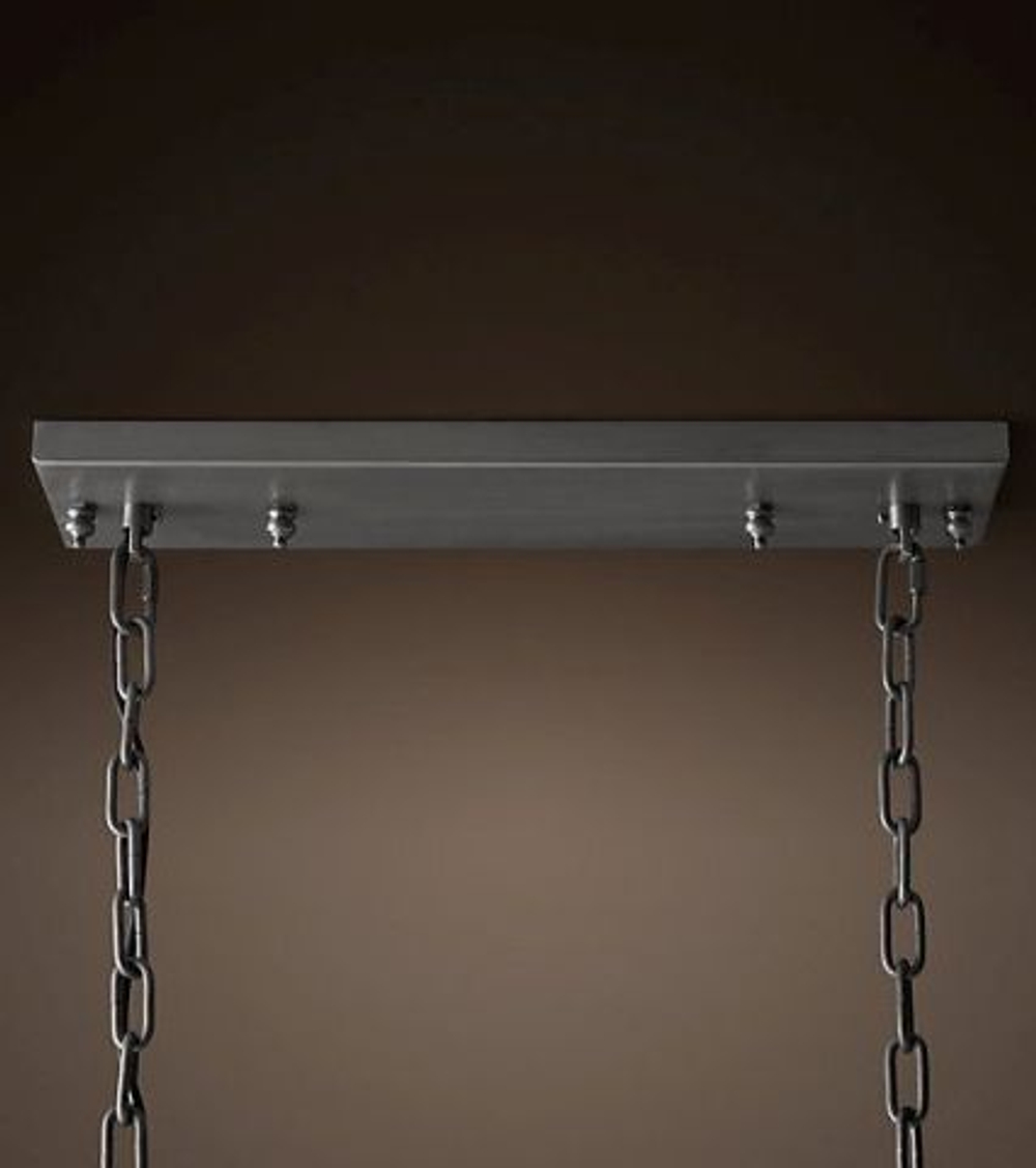 Светильник Restoration Hardware Рококо Смоук Кристал США крепление