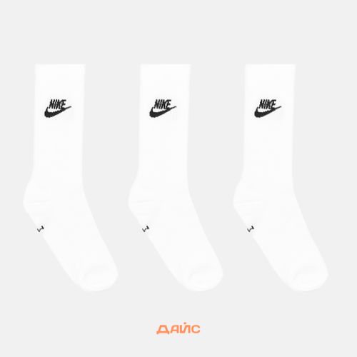 Носки Nike Sportswear Everyday Essential 3PR артикул:DX5025-100 - купить в магазине Дайс