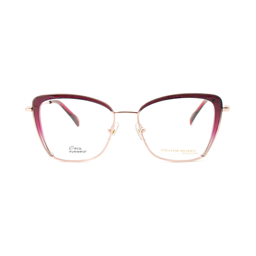 Оправа бабочка William Morris Black Label AMBER C1 бордовая