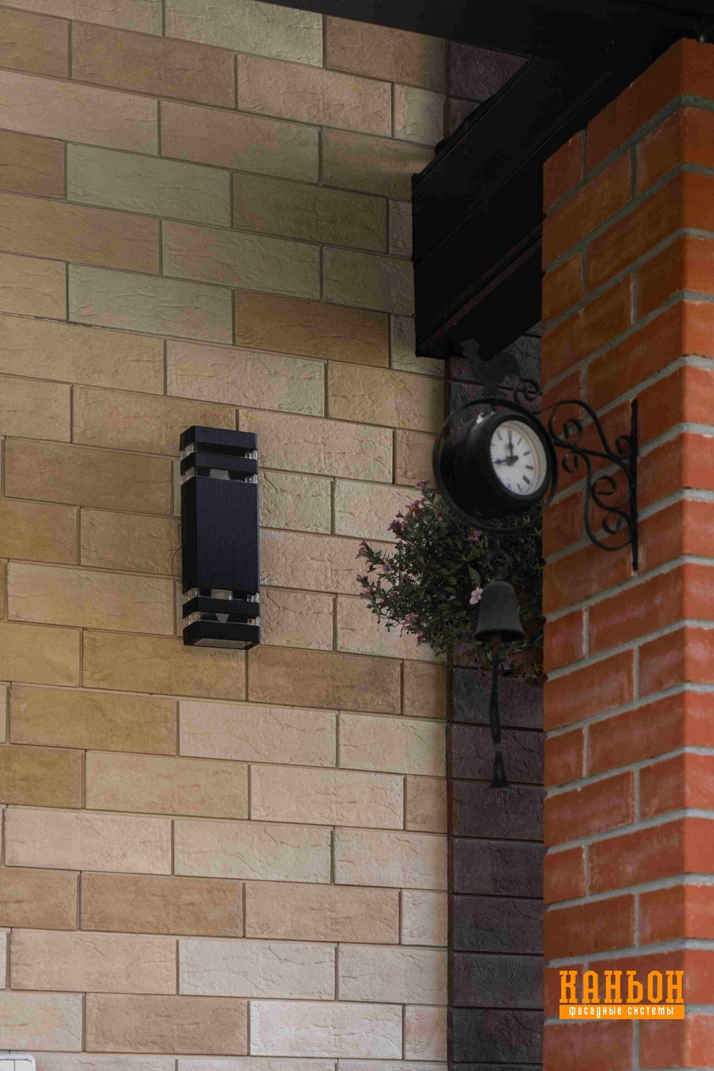 Навесной декоративный камень Каньон, коллекция Индиго