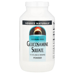 Source Naturals, Порошок сульфата глюкозамина, без натрия, 453,5 г (16 унций)