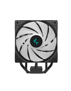 DEEPCOOL AG400 DIGITAL BK ARGB LGA1700/1200/115X/AM5/AM4 (9шт/кор, TDP 220W, PWM, ARGB Fan 120mm, 4 тепл. трубки, черный) RET