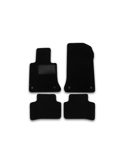 Коврики в салон для MERCEDES-BENZ GLK-Class X204 АКПП 2008-2012, 2012-2015, внедорожник , 4 шт. (текстиль) KLEVER03342222110KH