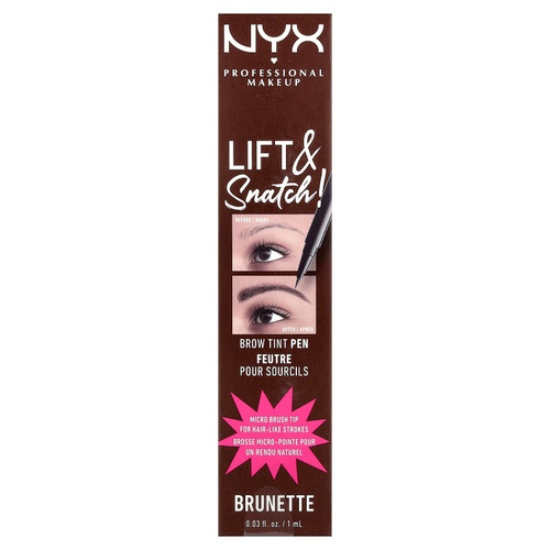 NYX Professional Makeup, Поднимите и бросьте! краска для бровей, оттенок 07 коричневый, 1 мл (0,03 жидк. унции)