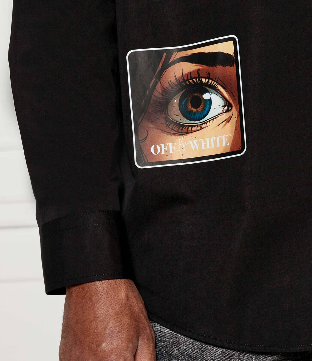 Рубашка OFF-WHITE - черный(OMGE004F 24FAB002)