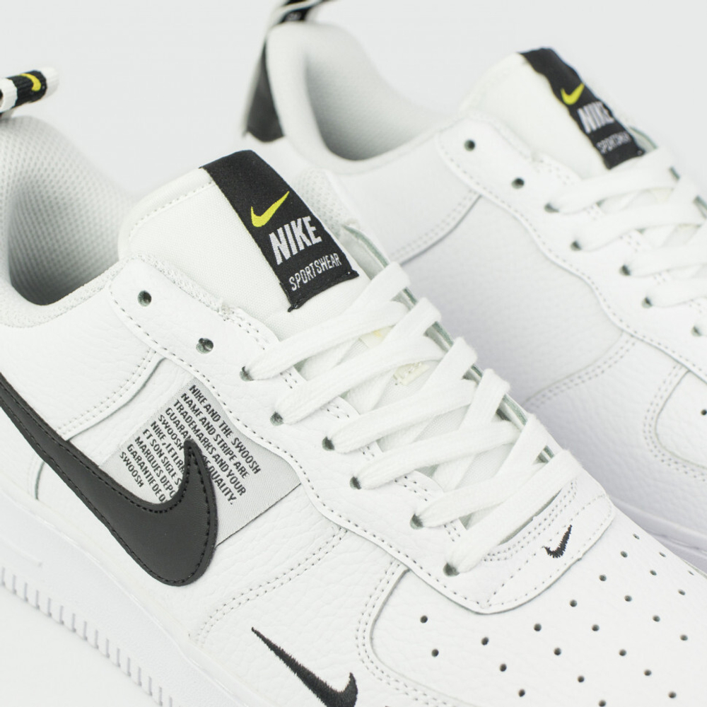 кроссовки Nike Air Force 1 Low 07 Lv8 White Black Wmns