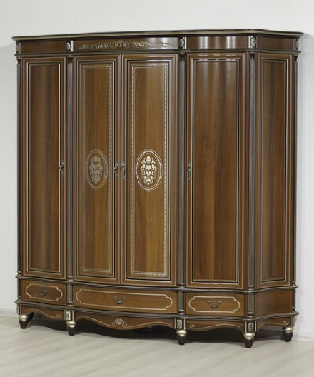 ПАЛЕРМО-63 Шкаф4-хсекционный