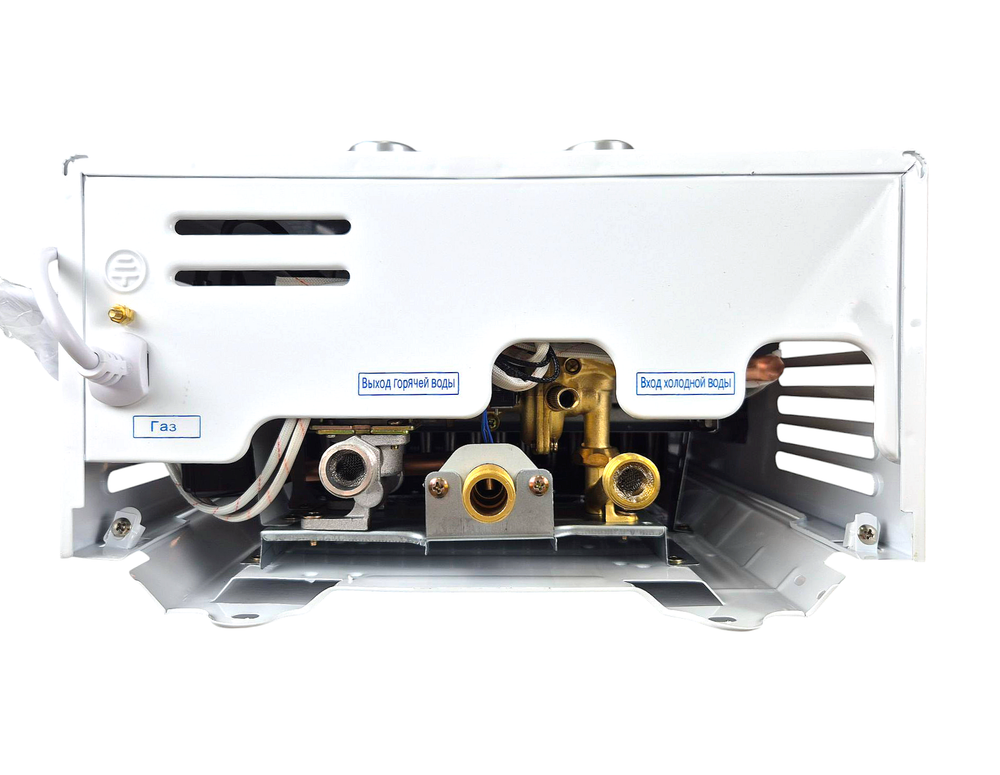 Колонка газовая GENBERG 410.01 Турбо 10 л (труба в комплекте)