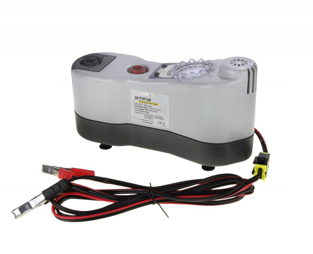 Электрический насос 12V BТP12 М с аналоговым манометром