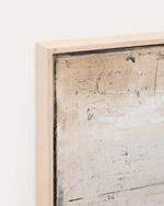 Selnar Абстрактная картина серая 122 x 32 см