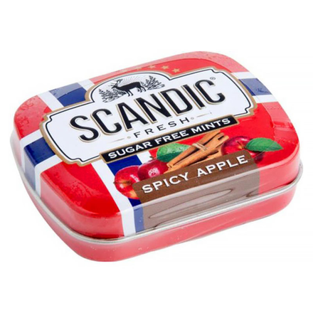 Драже без сахара SCANDIC Пряное яблоко 14 гр
