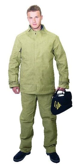 Костюм сварщика брезентовый усиленный брюки (хаки)