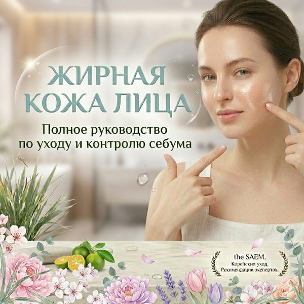 Жирная кожа лица: полное руководство по уходу и контролю себума Жирная кожа лица: полное руководство по уходу и контролю себума