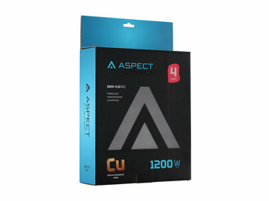 Aspect Audio Connect AWK-4.0PRO | Установочный набор для усилителя медный (Без RCA)