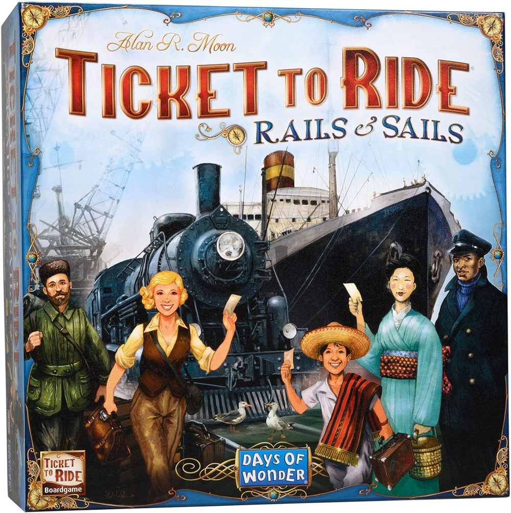 Ticket to Ride: Rails & Sails на скандинавских языках