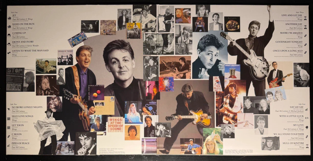 Paul McCartney ‎– All The Best 2LP (Англия 1987г.) Т