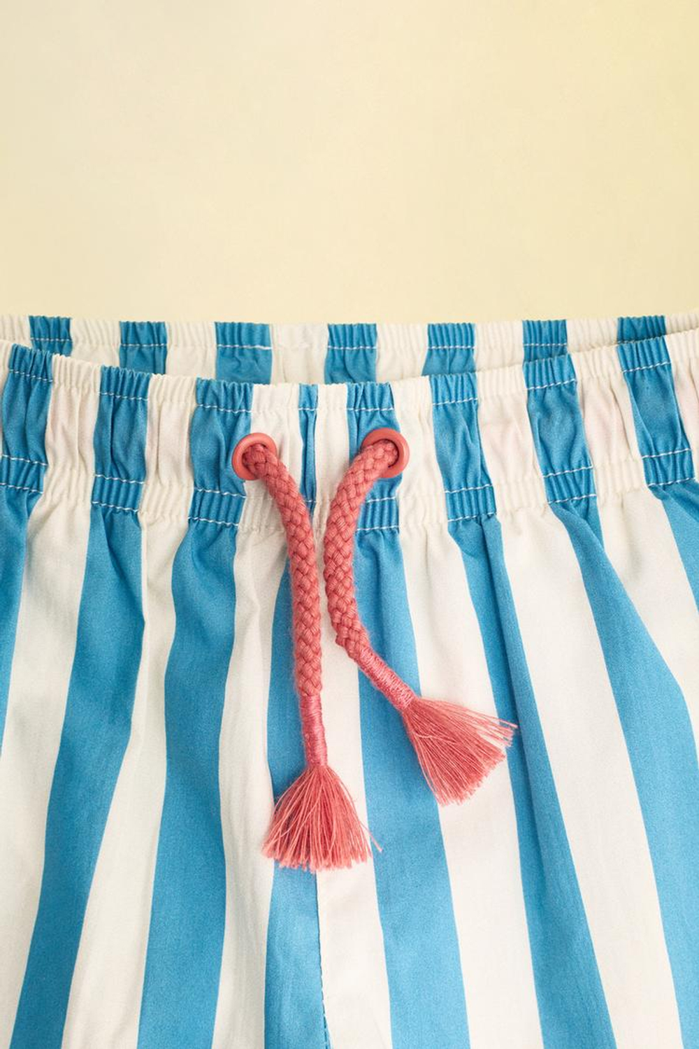 ZARA TIMELESS - ПЛАВКИ В ПОЛОСКУ, СИНИЙ